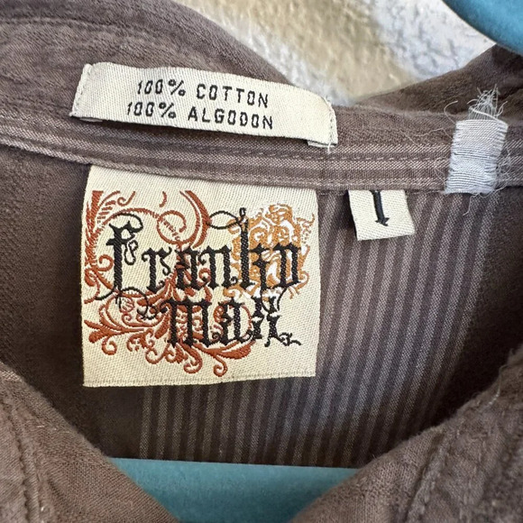 Men's Collared Dress Shirt Size Large - Picture 4 of 8